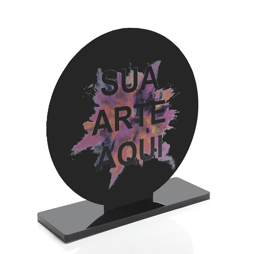 Troféu em Acrilico Personalizado 15cm Troféu em Acrilico Personalizado 15cm