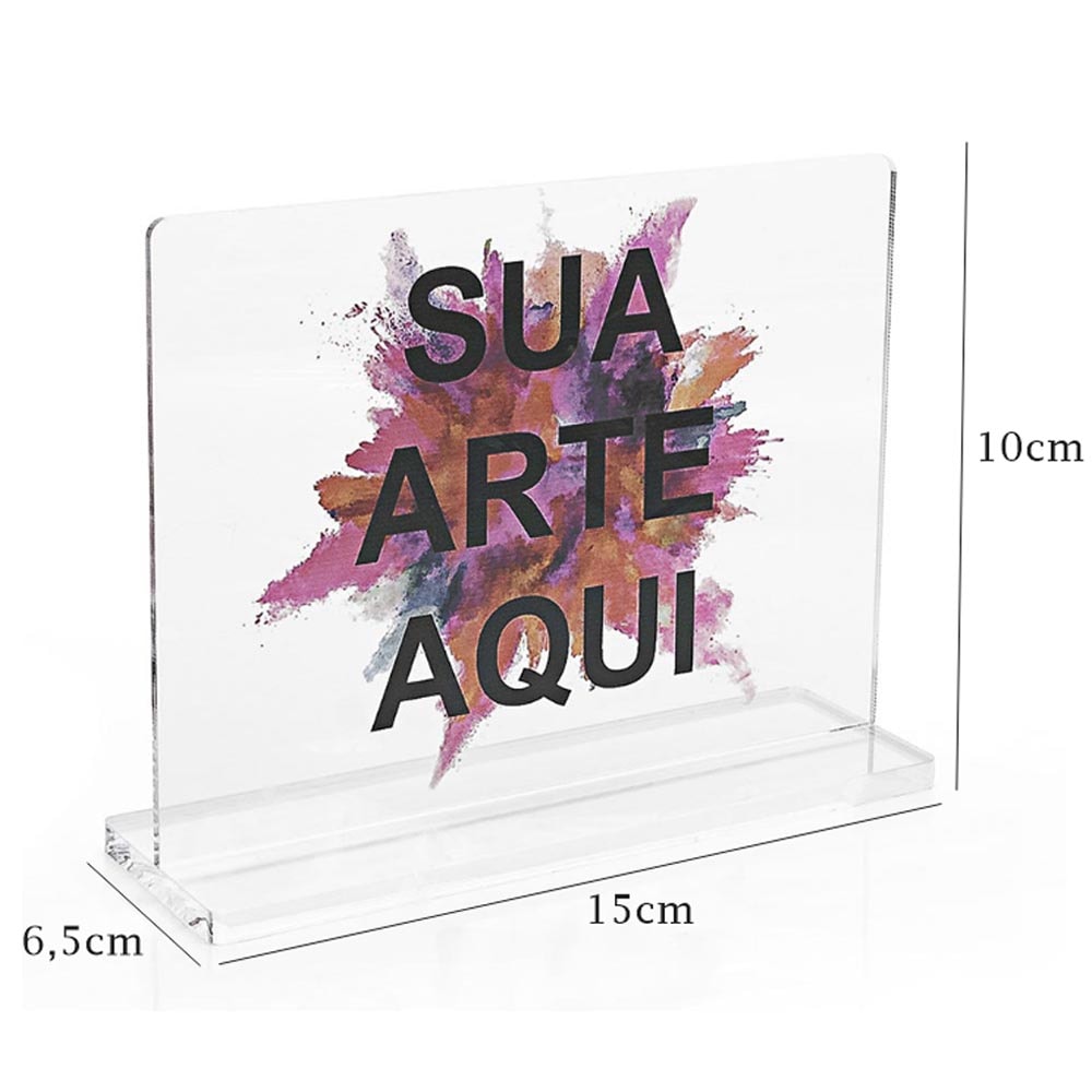 Troféu em Acrilico Personalizado 15x10cm
 Troféu em Acrilico Personalizado 15x10cm