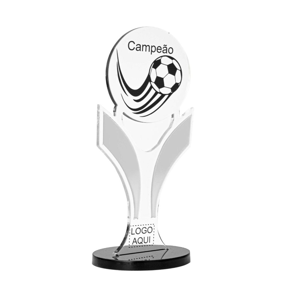 Troféu em Acrílico Personalizado Esportivo Futebol Troféu em Acrílico Personalizado Esportivo Futebol