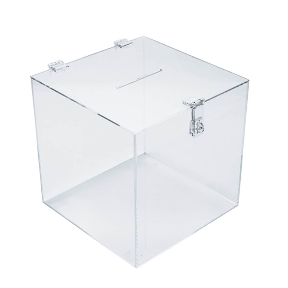 Urna em Acrílico Cristal 20x20cm Urna em Acrílico Cristal 20x20cm