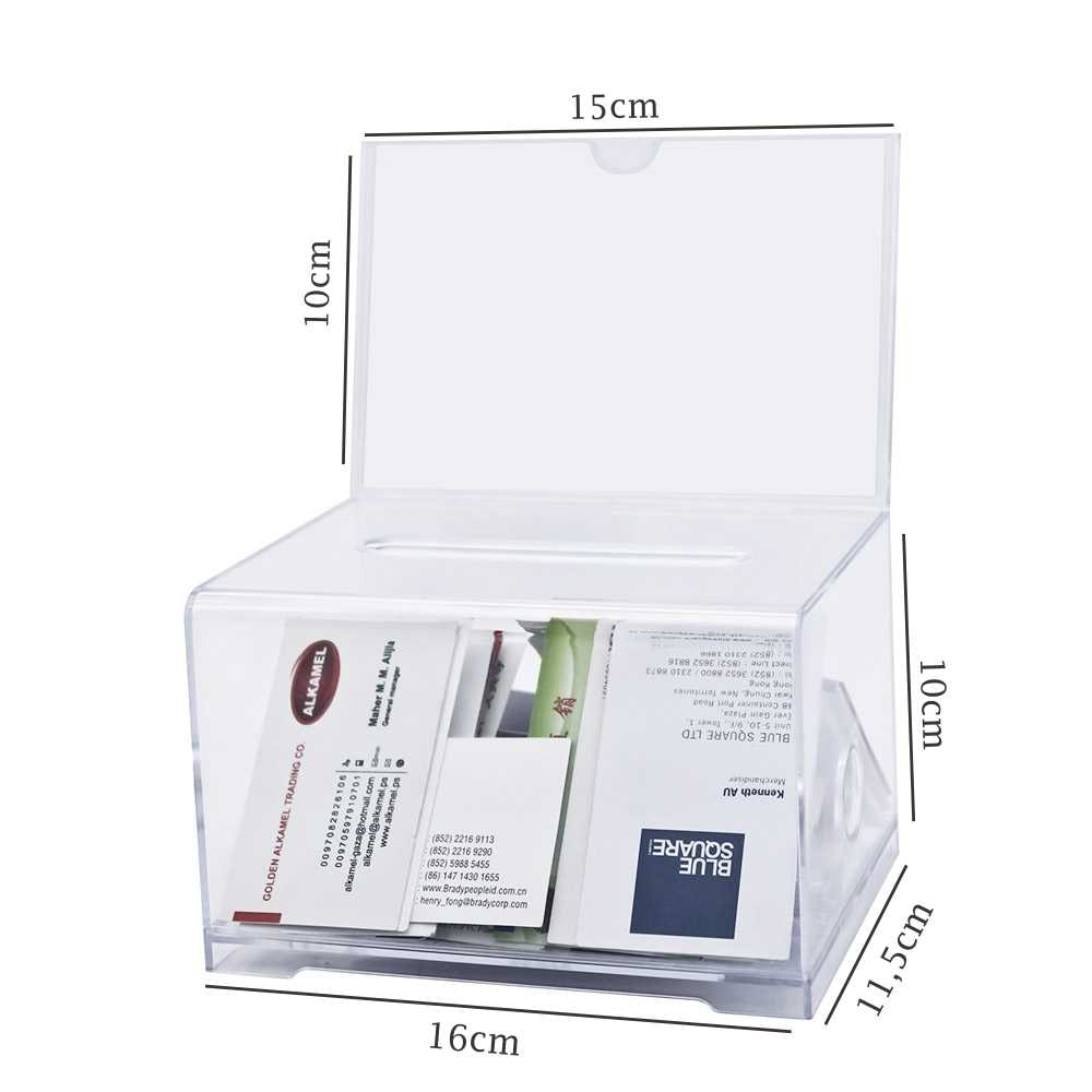 Urna em Acrílico Cristal com Display Urna em Acrílico Cristal com Display